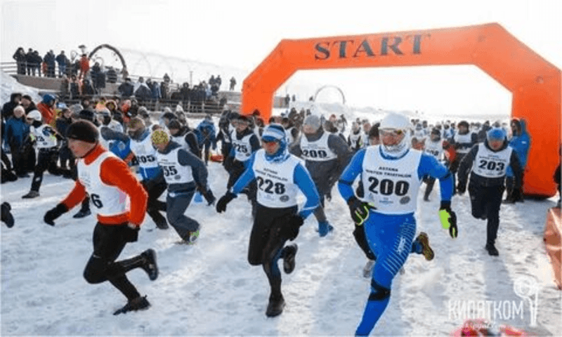 Благотворительные соревнования по зимнему триатлону состоятся в Нур-Султане