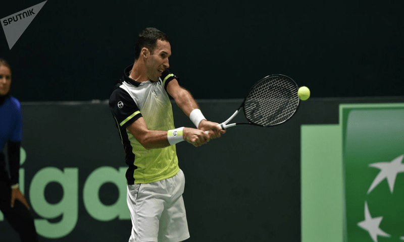 Казахстанский теннисист победил на турнире в Дохе