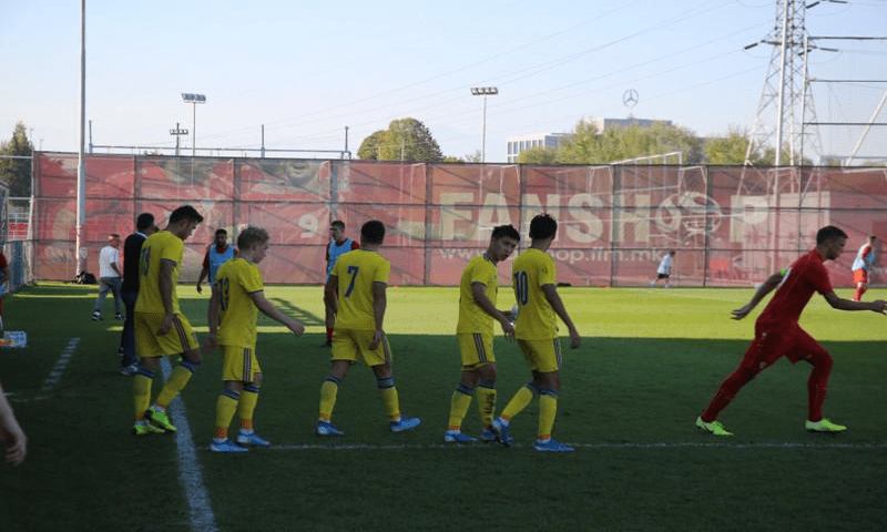 Молодежная команда Казахстана по футболу стартовала с победы на турнире в Турции