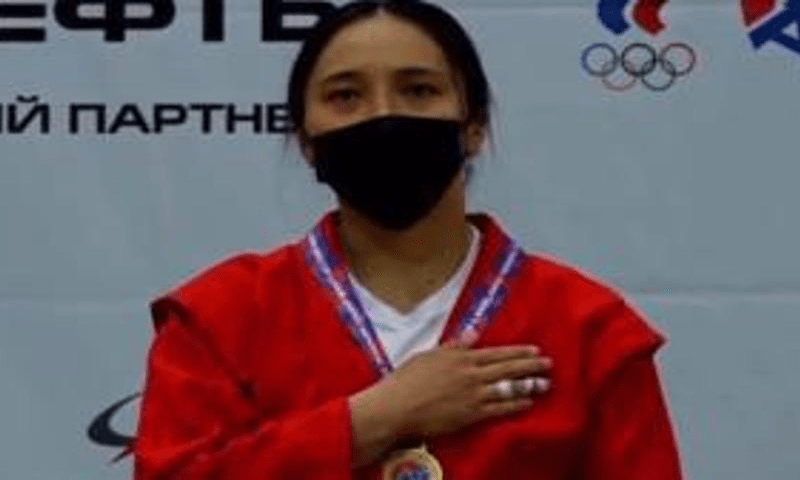 Карагандинка Ажар Салыкова стала победительницей Кубка мира по самбо
