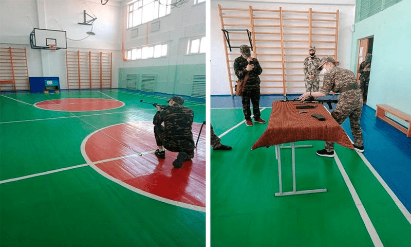 В Карагандинской области прошли онлайн-соревнования по военно-спортивным играм