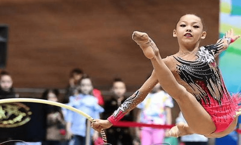 Казахстанские спортсменки выступили на Кубке мира в России