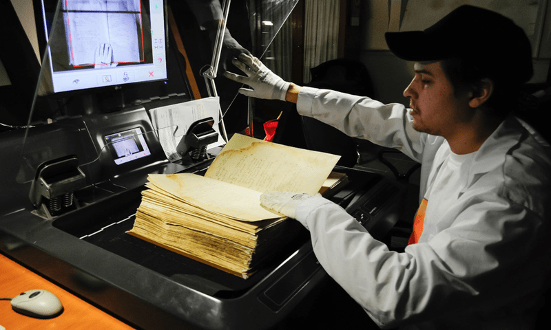 В Государственном архиве города Нур-Султана оцифрованы редкие документы