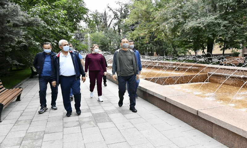 В Алматы восстановлен легендарный фонтан