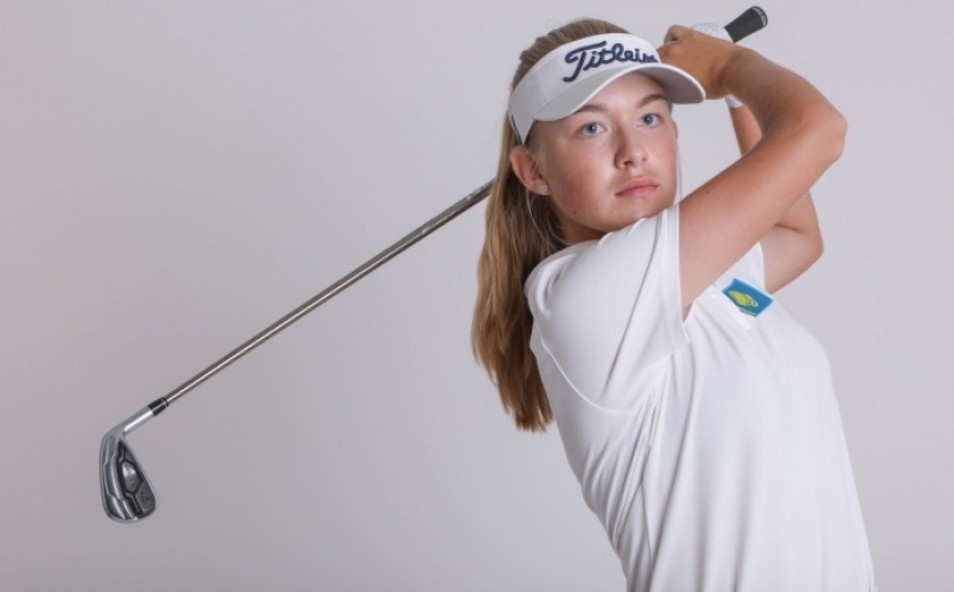Казахстанская гольфистка стала третьей на турнире Coeur d'Alene Collegiate