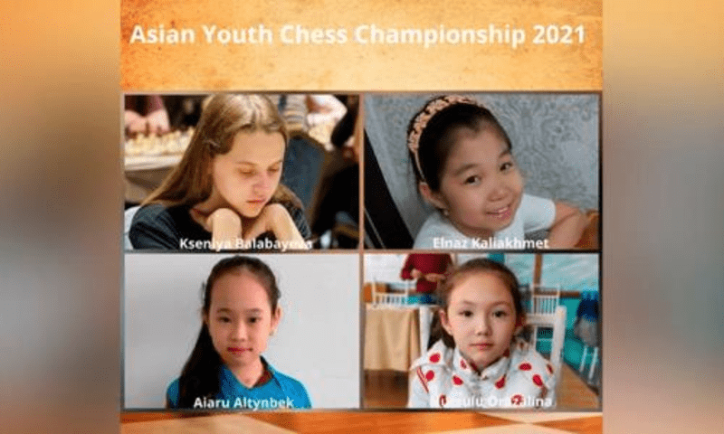 Казахстанские шахматистки завоевали медали на чемпионате Азии
