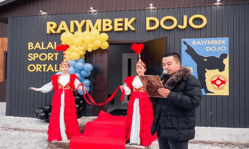 В центре Караганды появился спортивный клуб Raiymbek Dojo