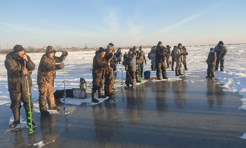 Чемпионат по зимней рыбалке прошел в Успенском районе