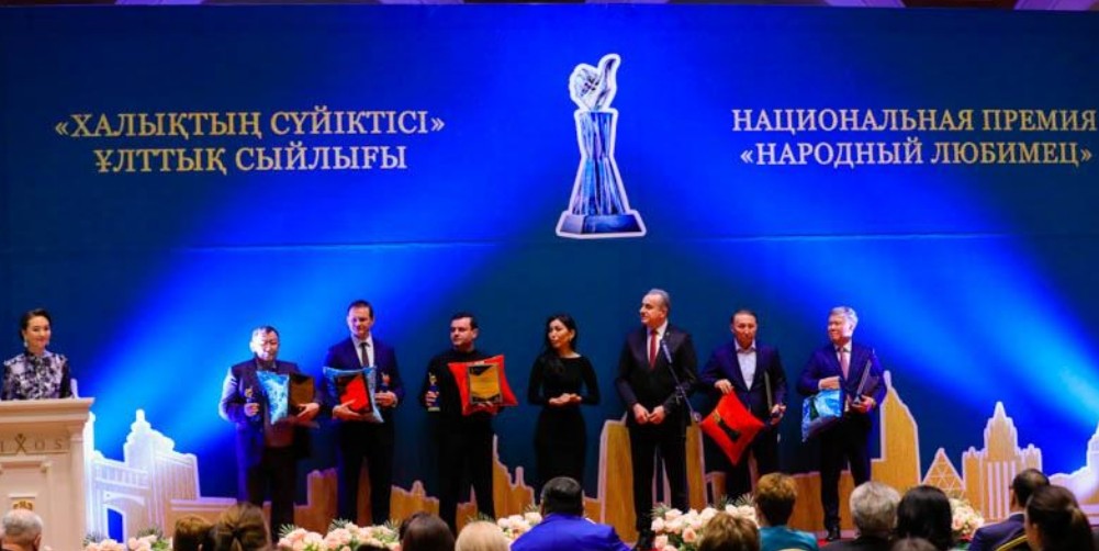 В столице состоялась торжественная церемония награждения лауреатов премии «Народный любимец»