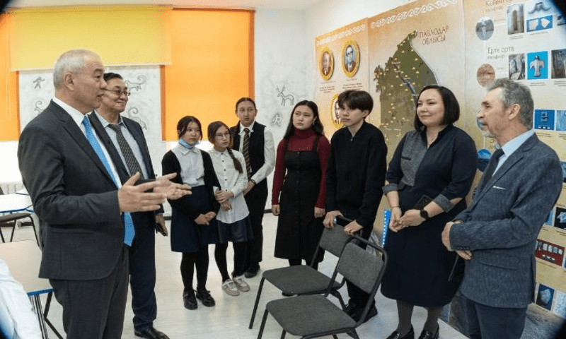 Археологическая школа открылась в Павлодаре