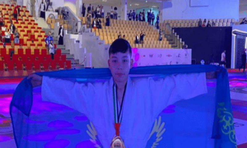 Юный спортсмен из Мангистау стал чемпионом мира по джиу-джитсу