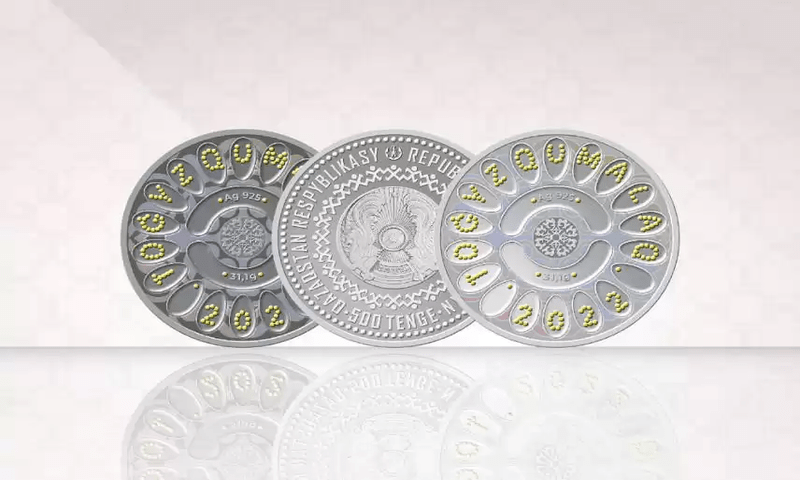 Национальный банк Казахстана выпустил в обращение коллекционные монеты